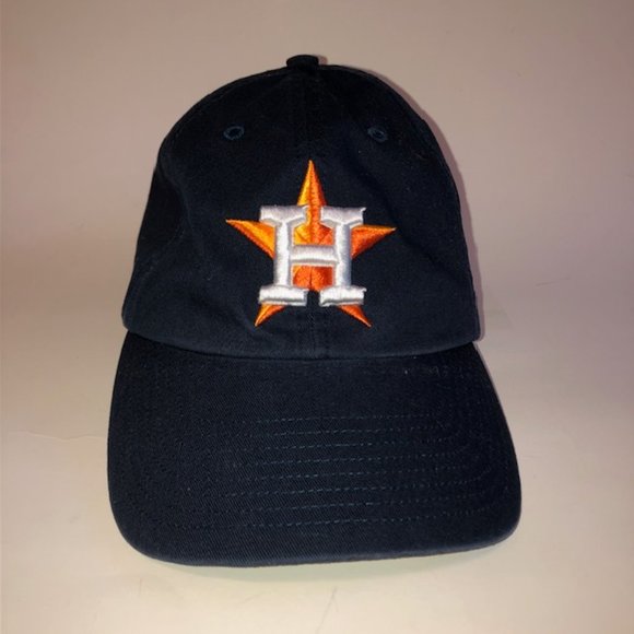 47 Brand Navy Blue Houston Astros Embroidered Baseball Hat - OSFA - Picture 2 of 8